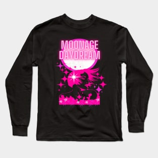 moonage daydream in neon Long Sleeve T-Shirt